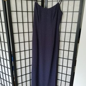 Faviana Navy Dress